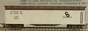 C&O Refrigerator Car