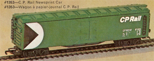 C.P. Rail Paper Car (Canada)