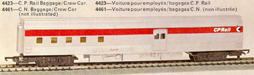 C.P. Rail Baggage/Crew Car (Canada)