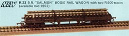 B.R. Salmon Wagon with Track Load