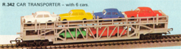 Car Transporter with 6 Cars