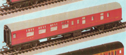 L.M.S. Corridor Brake 1st Coach