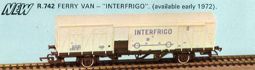 Interfrigo International Ferry Van
