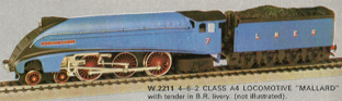 Class A4 Locomotive - Sir Nigel Gresley