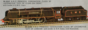 Coronation Class 8P Locomotive - City Of Stoke On Trent