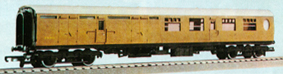 L.N.E.R. Corridor Brake 3rd Coach