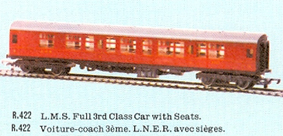 L.M.S. Corridor Full 3rd Coach