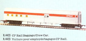 C.P. Rail Baggage/Crew Car (Canada)