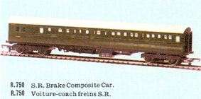 S.R. Brake Composite Coach