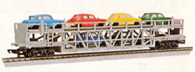 Car Transporter with 6 Cars