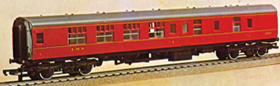 L.M.S. Corridor Brake 1st Coach