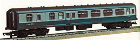 B.R. Mark II Inter-City Brake 2nd Coach