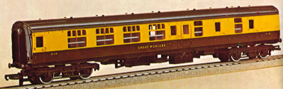 G.W.R. Corridor Brake 3rd Coach