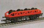 Flat Wagon with Detachable Wheel Load