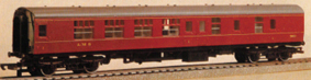 L.M.S. Corridor Brake 1st Coach