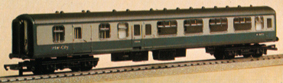 B.R. Mark II Inter-City Brake 2nd Coach