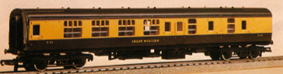 G.W.R. Corridor Brake 3rd Coach