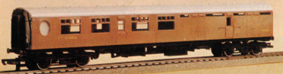 L.N.E.R. Corridor Brake 3rd Coach