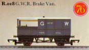 G.W.R. 20 Ton Brake Van - Saltney