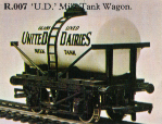 United Dairies Milk Tank Wagon