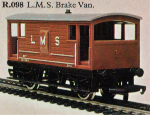 L.M.S. 20 Ton Brake Van