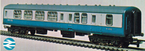 B.R. Mark II Inter-City Brake 2nd Coach