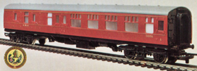 L.M.S. Corridor Brake 1st Coach