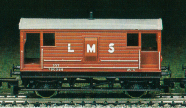 L.M.S. 20 Ton Brake Van