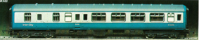 B.R. Mark II Inter-City Brake 2nd Coach