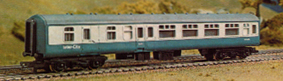 B.R. Mk.2 Brake Second Class Corridor Coach (BSK) 