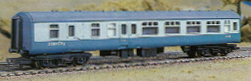 B.R. Mk.2 Brake Second Class Corridor Coach (BSK) 