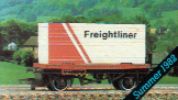 Flat Wagon with Freightliner