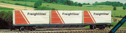 Freightliner with Three 20 Feet Containers