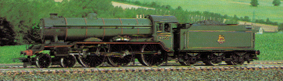 Class B17 Locomotive - Leeds United