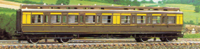 G.W.R. Clerestory Composite Coach