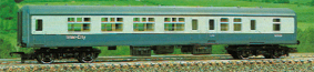 B.R. Mk.2 Brake Second Class Corridor Coach (BSK) 