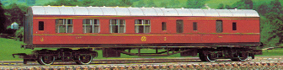 L.M.S. Brake Third Coach