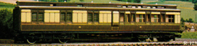 G.W.R. Clerestory Brake 3rd Coach