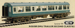 B.R. DMU Trailer Second Class 163