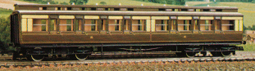 G.W.R. Clerestory Composite Coach