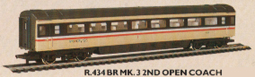 B.R. Mk.3 2nd Open Coach (8 Window) 