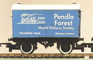 Pendle Forest Model Railway Society Van (Blue)