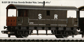 S.R. 20 Ton Goods Brake Van