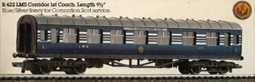 L.M.S. Composite Coach (Coronation Scot Livery)