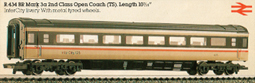 B.R. Mk.3 2nd Open Coach (8 Window) 