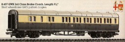 G.W.R. Brake Third Coach