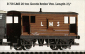 L.M.S. 20 Ton Brake Van