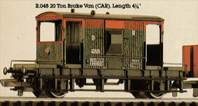 B.R. 20 Ton Brake Van (CAR)