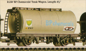 B.P. Chemicals Tank Wagon