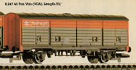 45 Ton Closed Van - Railfreight (VDA)